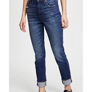 Madewell high rise slim boyjean